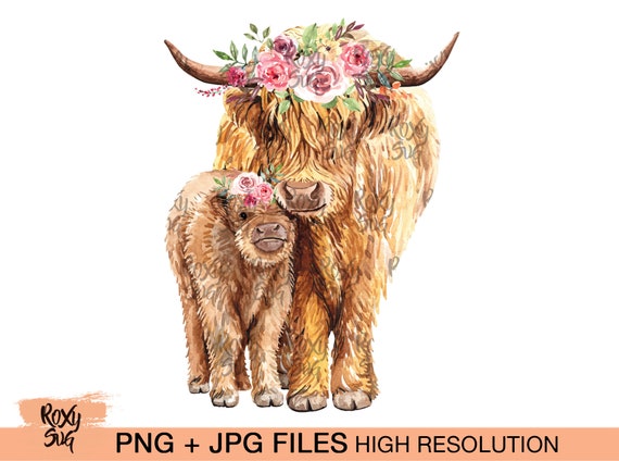 Detail Cow With Flower Crown Png Nomer 2