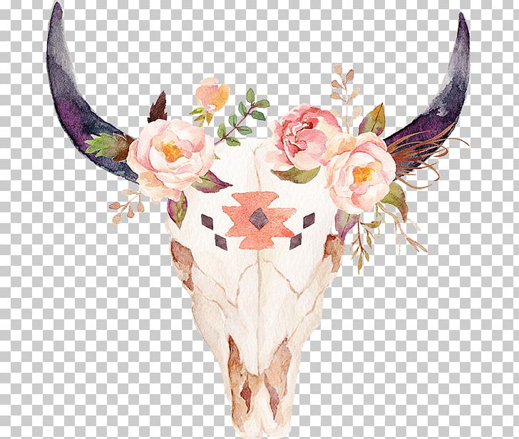 Detail Cow With Flowers Clipart Nomer 31