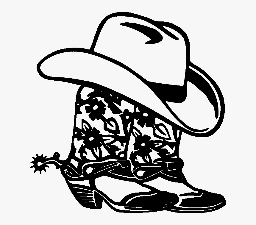 Detail Cowboy Boot And Hat Clipart Nomer 39