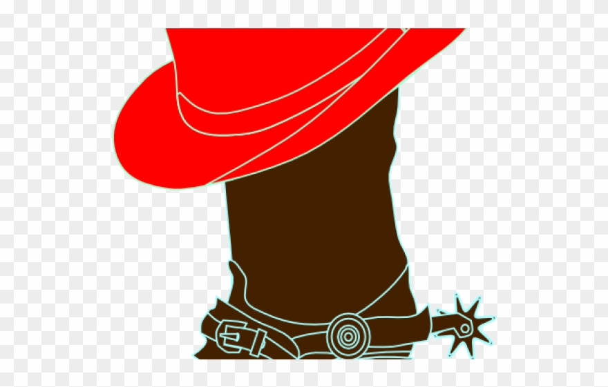 Detail Cowboy Boot And Hat Clipart Nomer 40