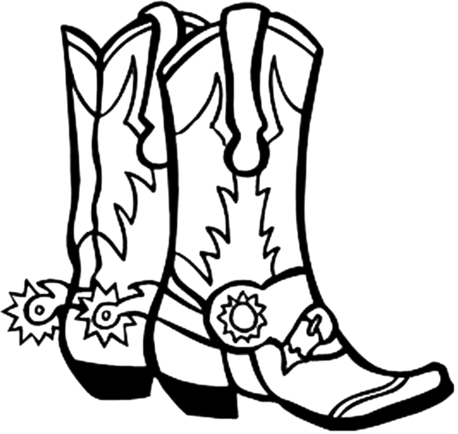 Detail Cowboy Boot And Hat Clipart Nomer 46