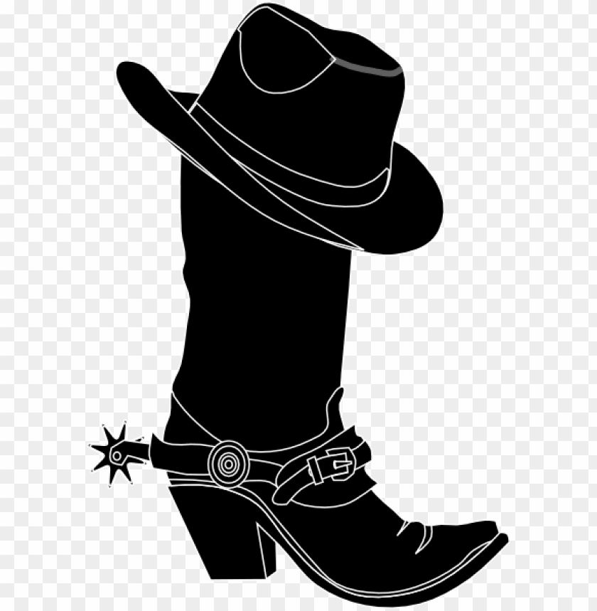 Detail Cowboy Boots And Hat Clipart Nomer 11