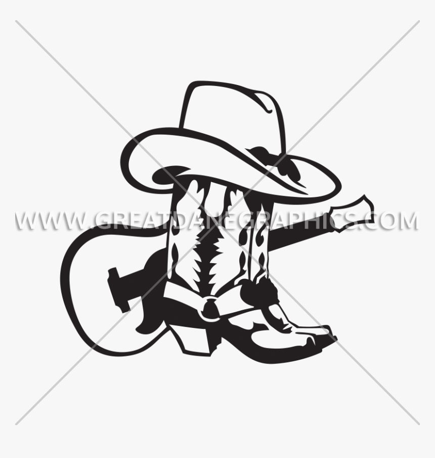 Detail Cowboy Boots And Hat Clipart Nomer 32