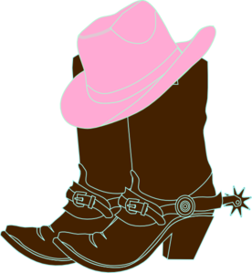Detail Cowboy Boots And Hat Clipart Nomer 45