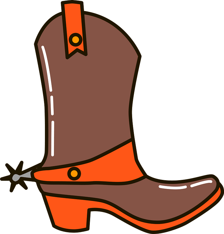 Detail Cowboy Boots Clipart Free Nomer 43