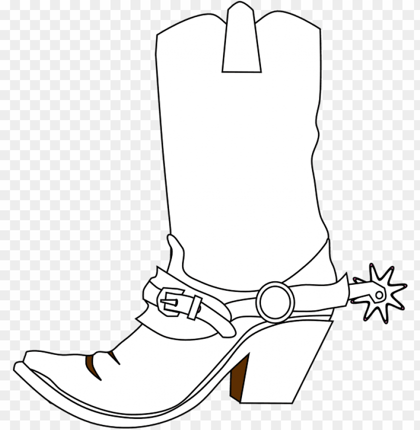 Detail Cowboy Boots Clipart Png Nomer 12