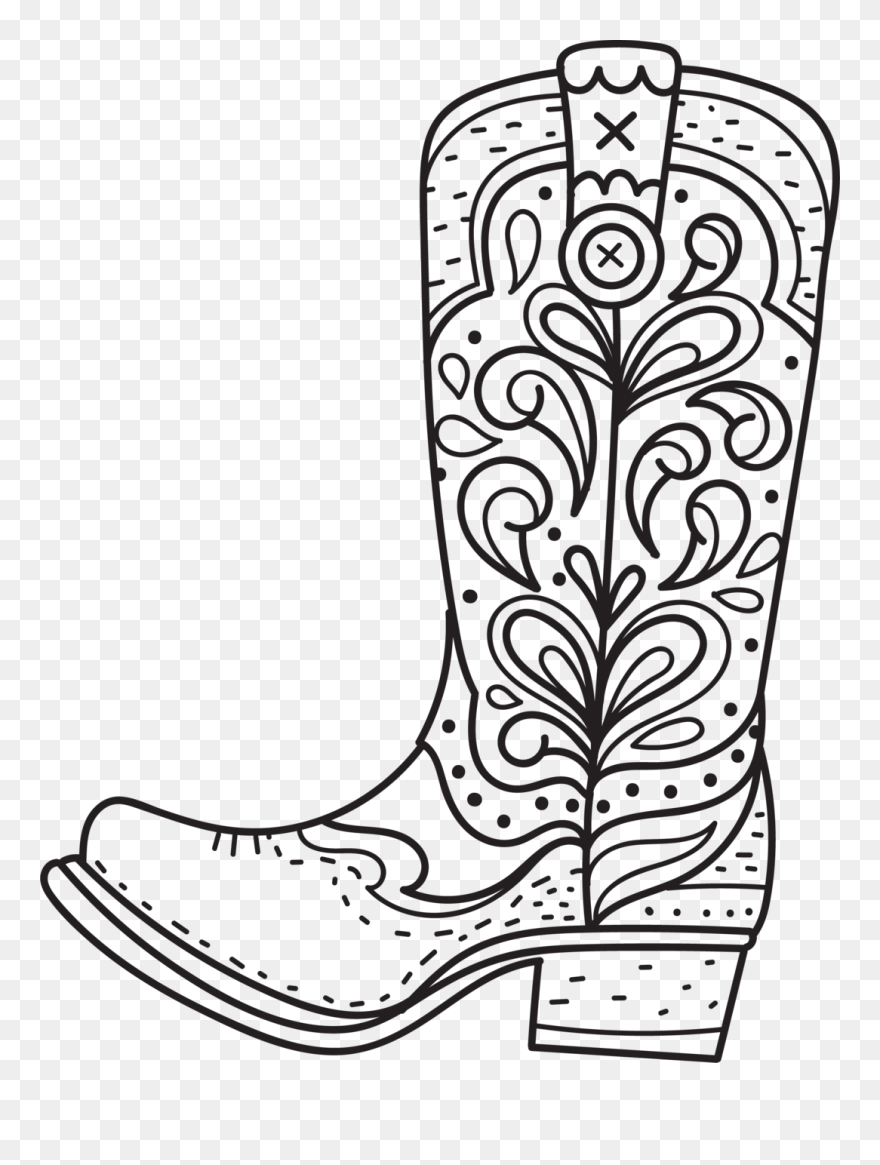 Detail Cowboy Boots Clipart Png Nomer 15