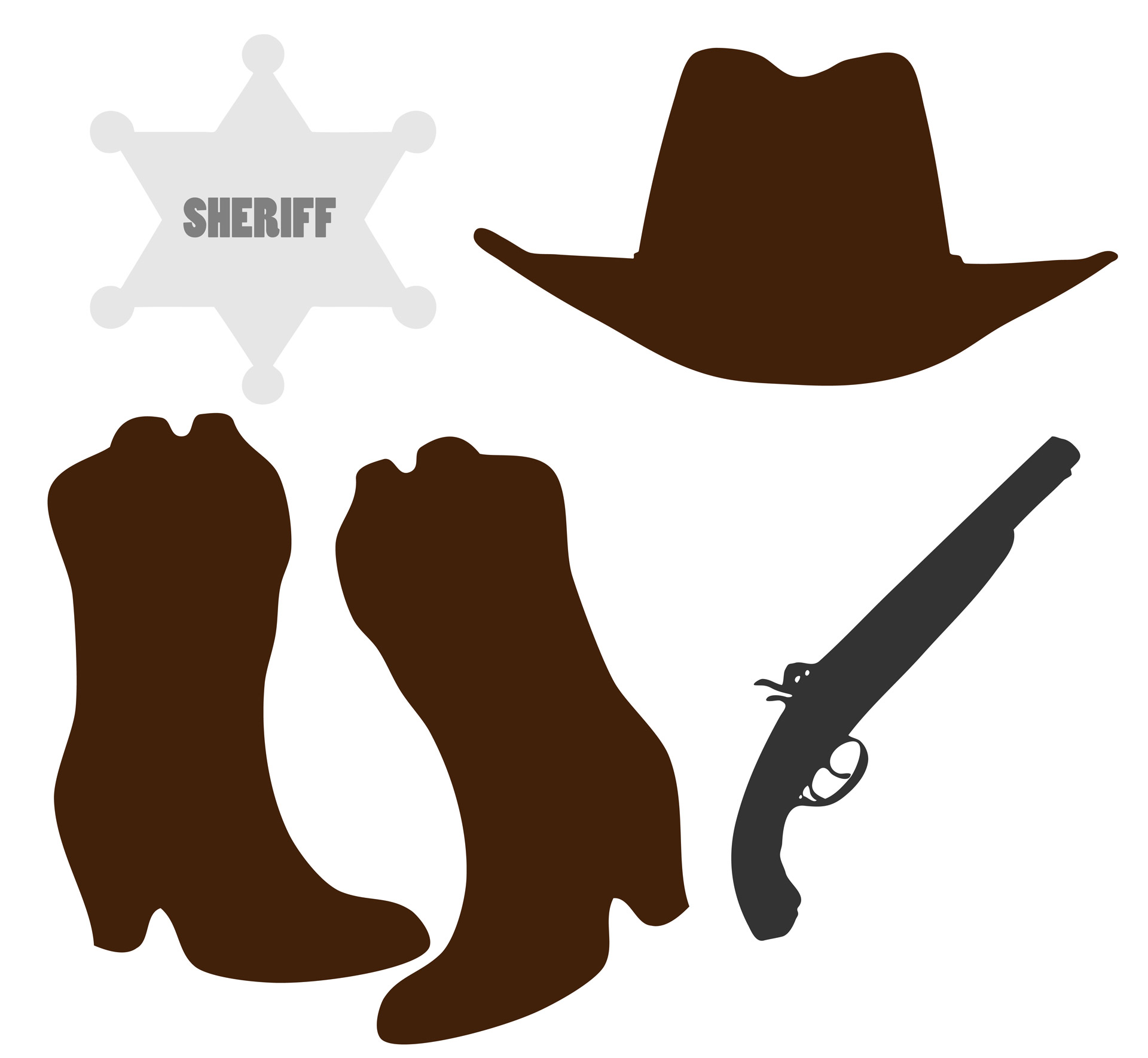 Detail Cowboy Clipart Free Nomer 38