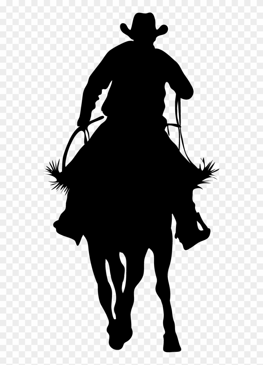 Detail Cowboy Clipart Silhouette Nomer 21