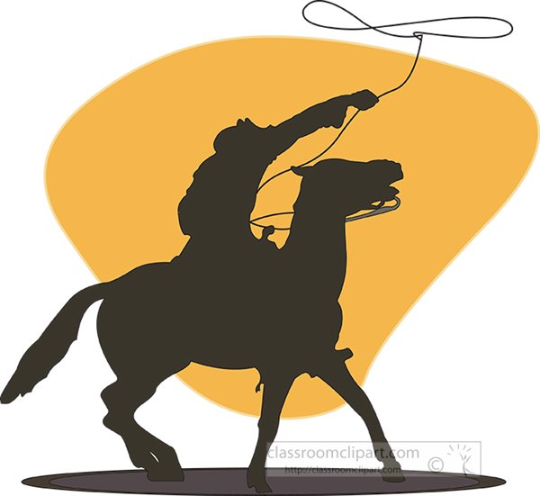 Detail Cowboy Clipart Silhouette Nomer 44