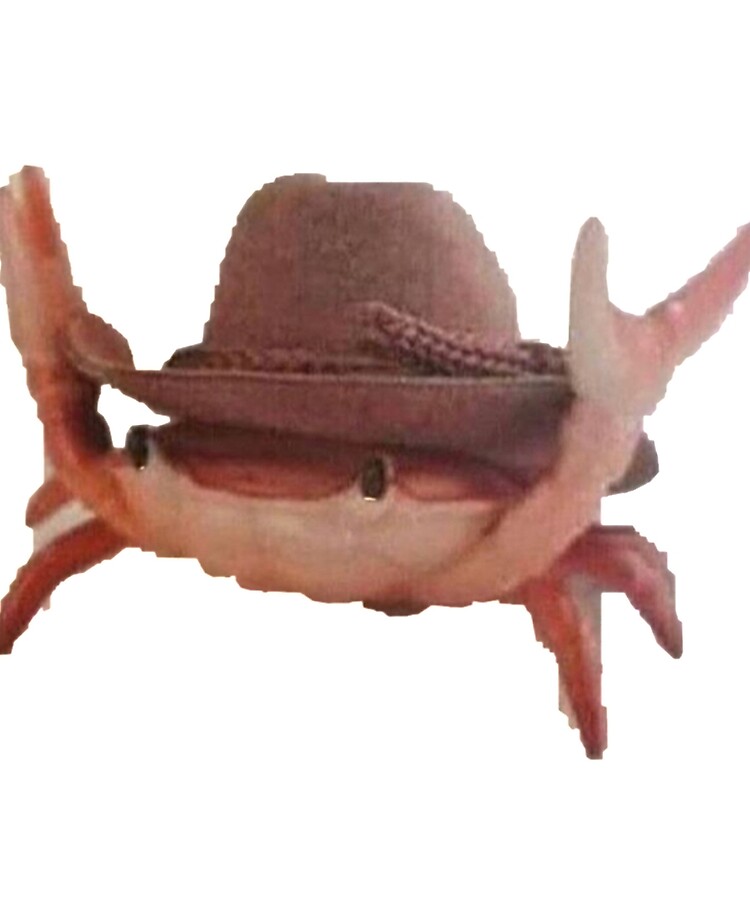 Detail Cowboy Crab Meme Nomer 4