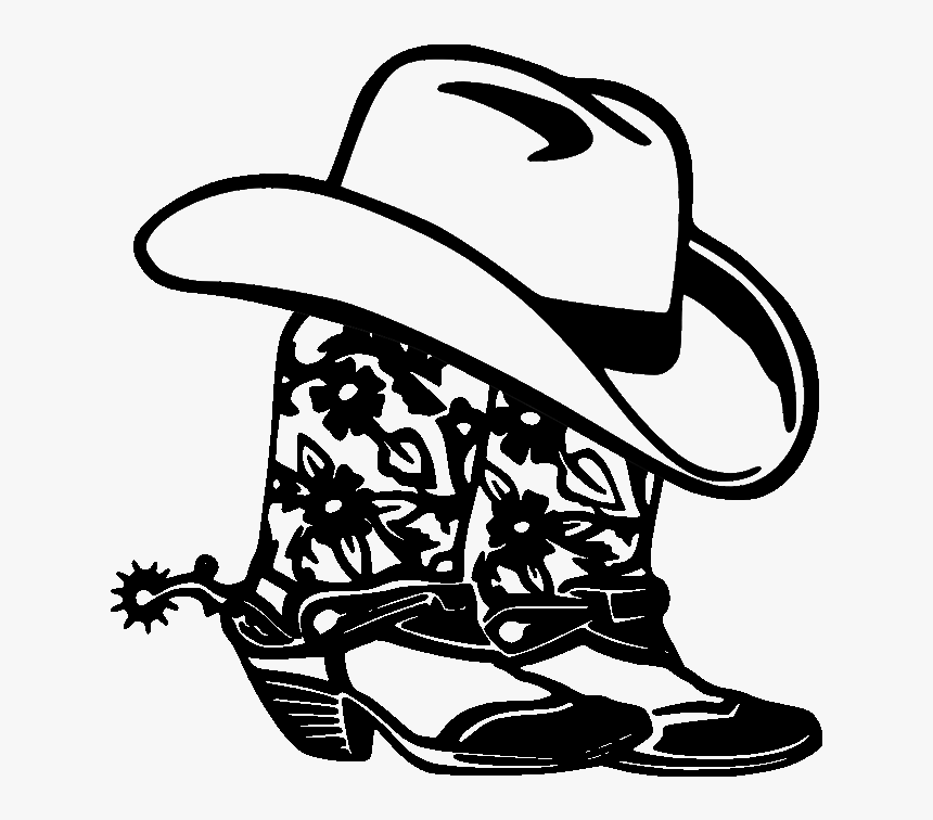 Detail Cowboy Hat And Boots Clipart Nomer 45