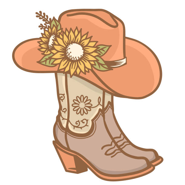 Detail Cowboy Hat And Boots Clipart Nomer 52