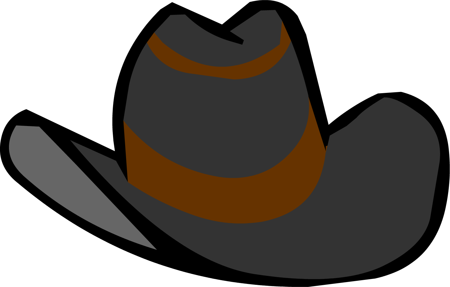 Detail Cowboy Hat Clipart Free Nomer 26