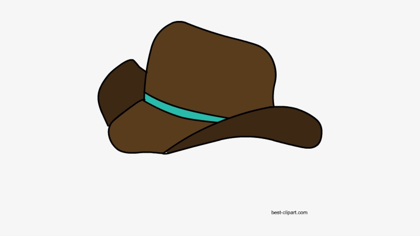 Detail Cowboy Hat Clipart Free Nomer 27