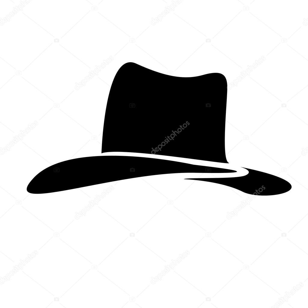 Detail Cowboy Hat Silhouette Vector Nomer 14