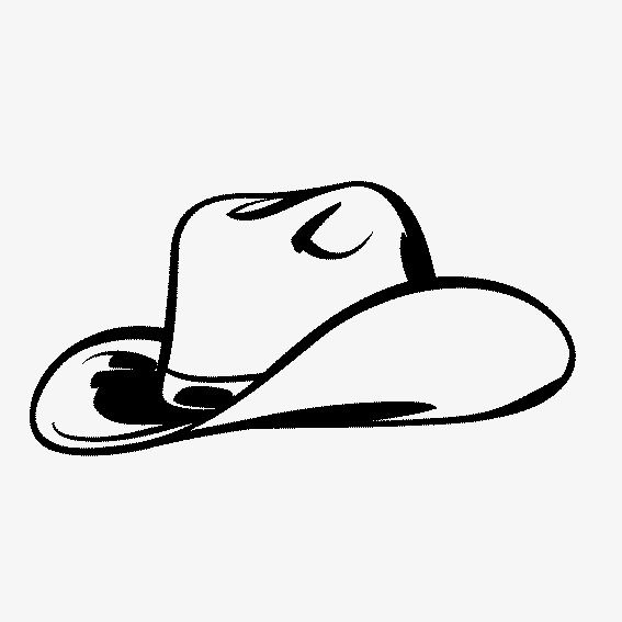 Detail Cowboy Hat Silhouette Vector Nomer 43