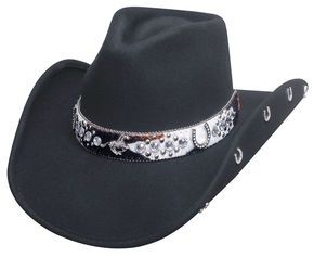 Detail Cowboy Hat With Horseshoe Brand Nomer 32