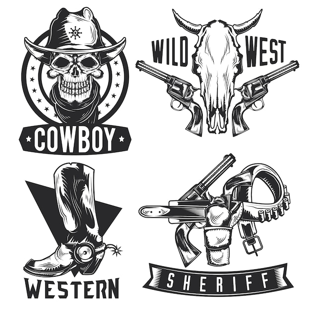 Detail Cowboy Logos Nomer 15