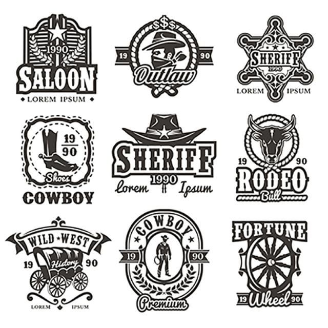 Detail Cowboy Logos Nomer 16