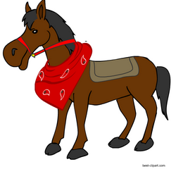 Detail Cowboy On A Horse Clipart Nomer 11