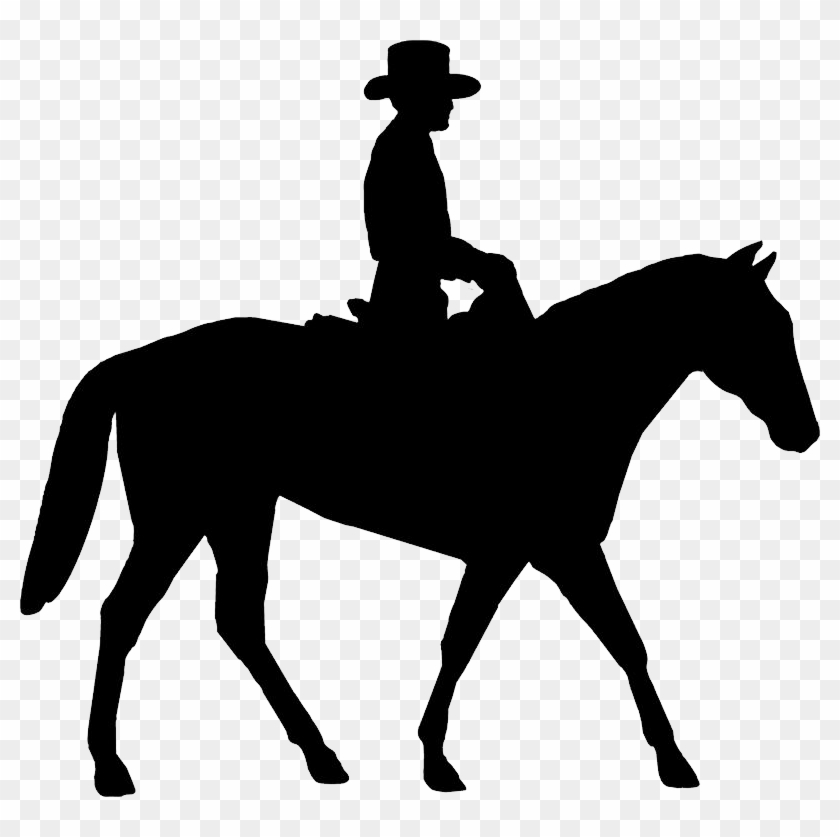 Detail Cowboy On A Horse Clipart Nomer 22