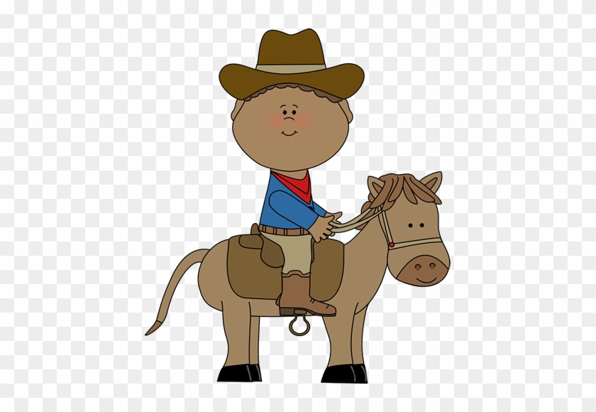 Detail Cowboy On A Horse Clipart Nomer 30