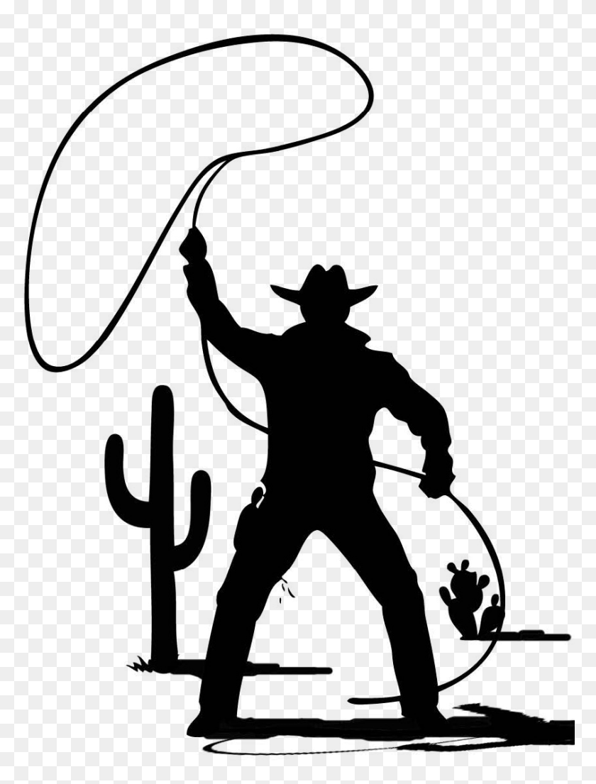 Detail Cowboy Silhouette Png Nomer 43