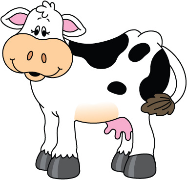 Detail Cows Clipart Nomer 31