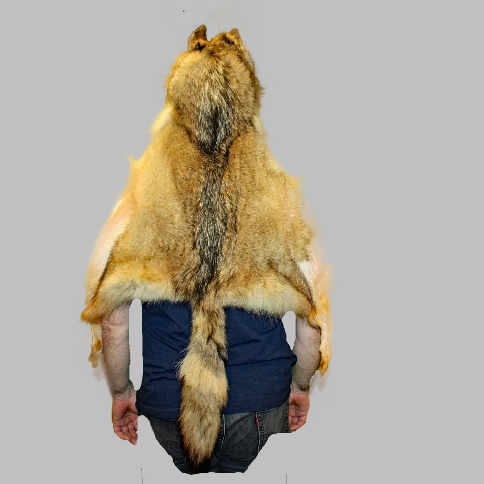 Detail Coyote Fur Mountain Man Hat Nomer 22