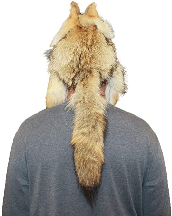 Detail Coyote Fur Mountain Man Hat Nomer 32