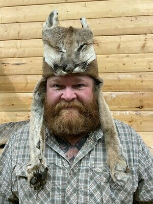 Detail Coyote Fur Mountain Man Hat Nomer 35