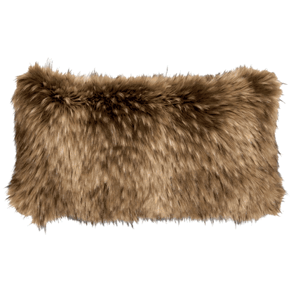 Detail Coyote Fur Pillow Nomer 29