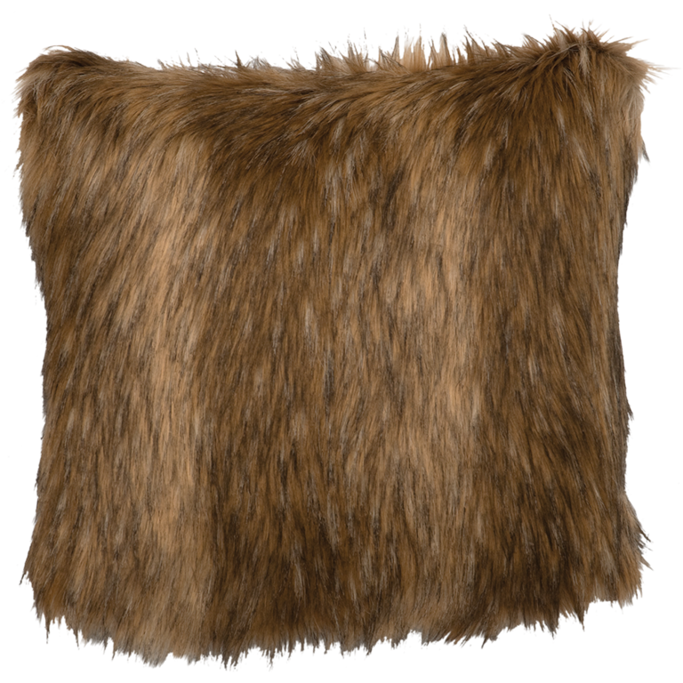 Detail Coyote Fur Pillow Nomer 8