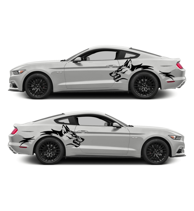 Download Coyote Mustang Stickers Nomer 11