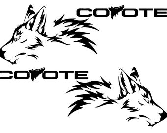 Detail Coyote Mustang Stickers Nomer 26