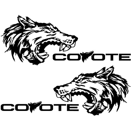 Detail Coyote Mustang Stickers Nomer 4