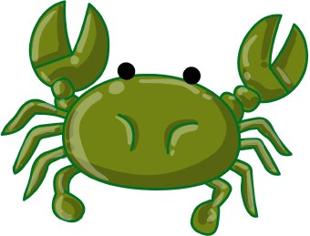Detail Crab Clip Art Nomer 33