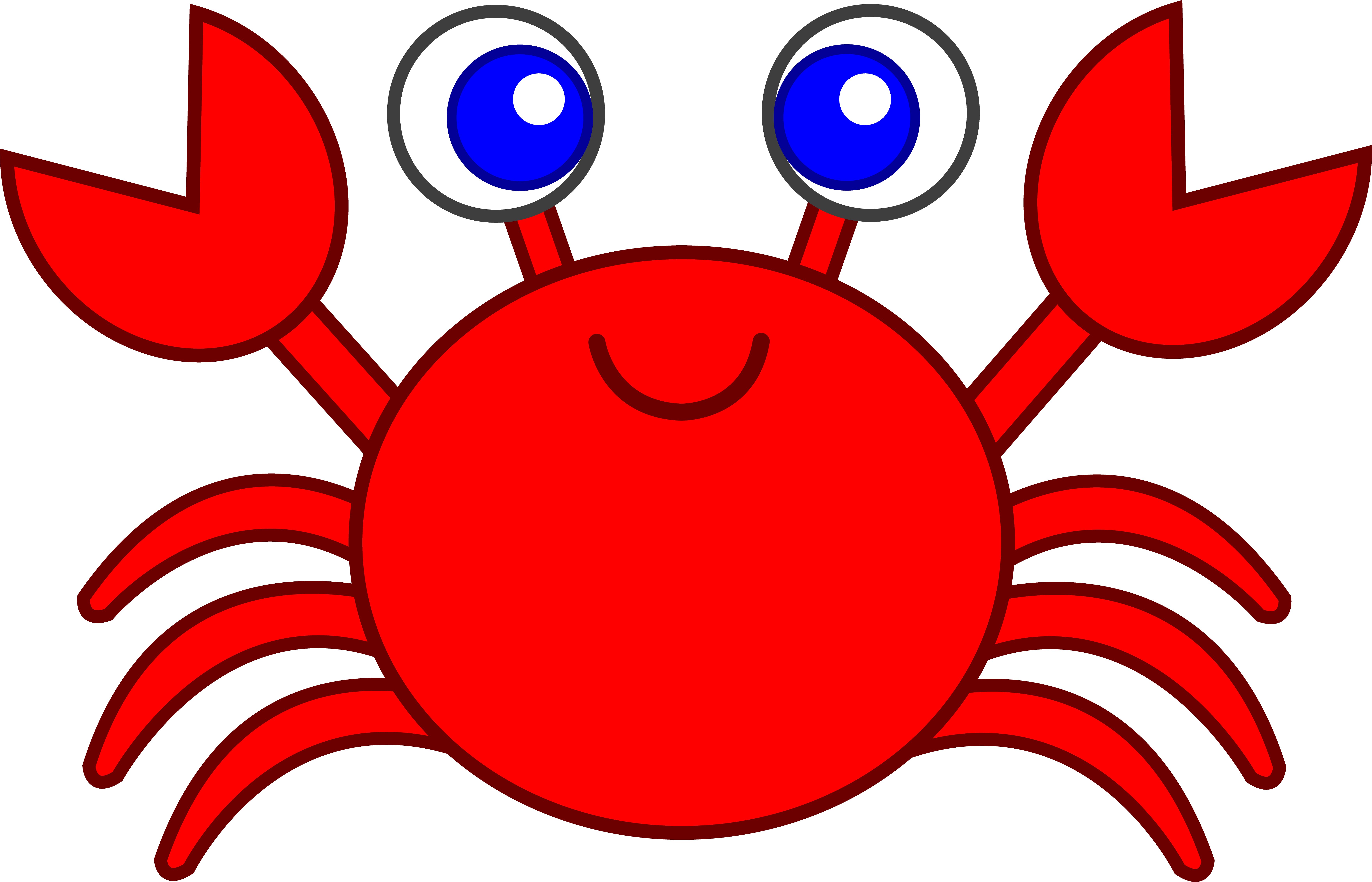 Detail Crab Clip Art Nomer 4