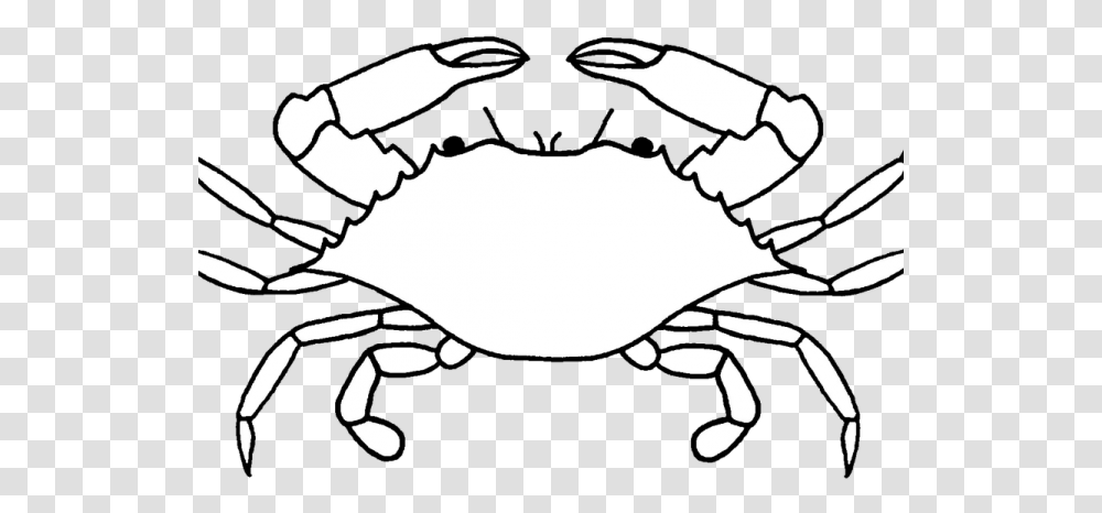 Detail Crab Clipart Black And White Nomer 4