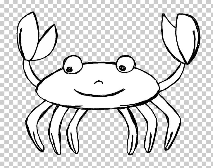 Detail Crab Clipart Black And White Nomer 37