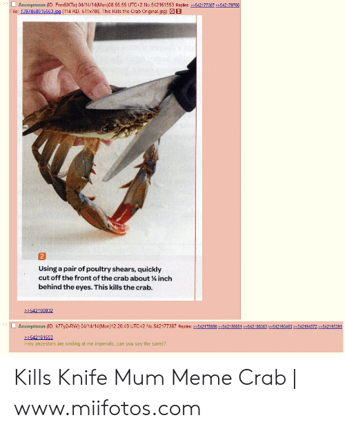 Detail Crab Scissors Meme Nomer 11