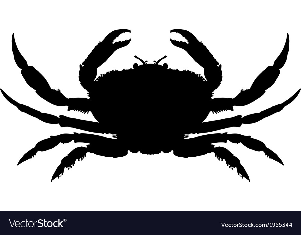 Detail Crab Silhouette Clip Art Nomer 17
