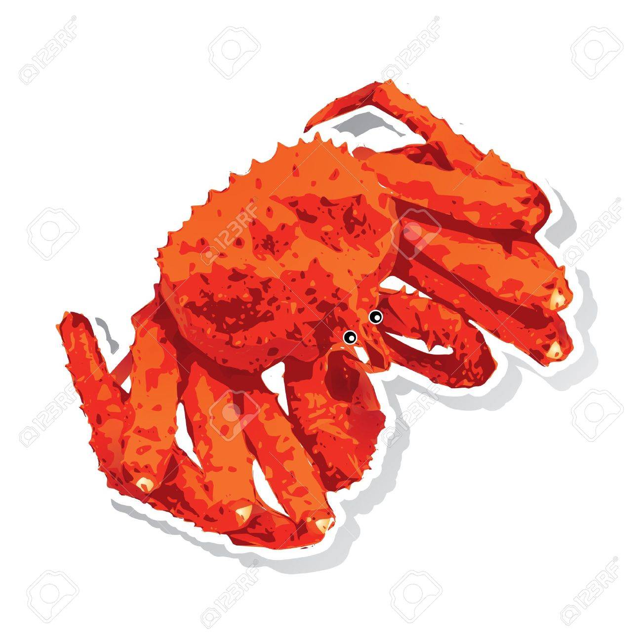 Detail Crab Vector Png Nomer 42