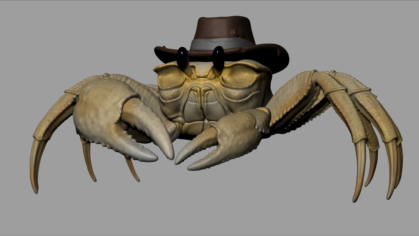 Detail Crab With A Cowboy Hat Nomer 27