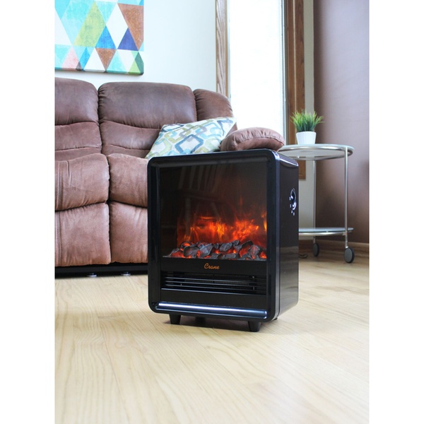 Detail Crane Electric Mini Fireplace Heater Nomer 31