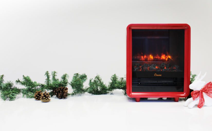 Detail Crane Electric Mini Fireplace Heater Nomer 36