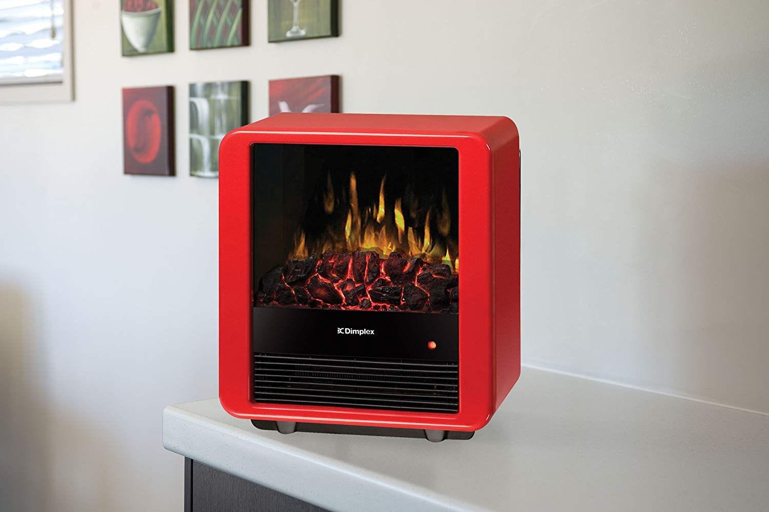 Detail Crane Electric Mini Fireplace Heater Nomer 50