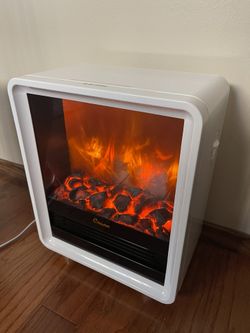 Detail Crane Electric Mini Fireplace Heater Nomer 55