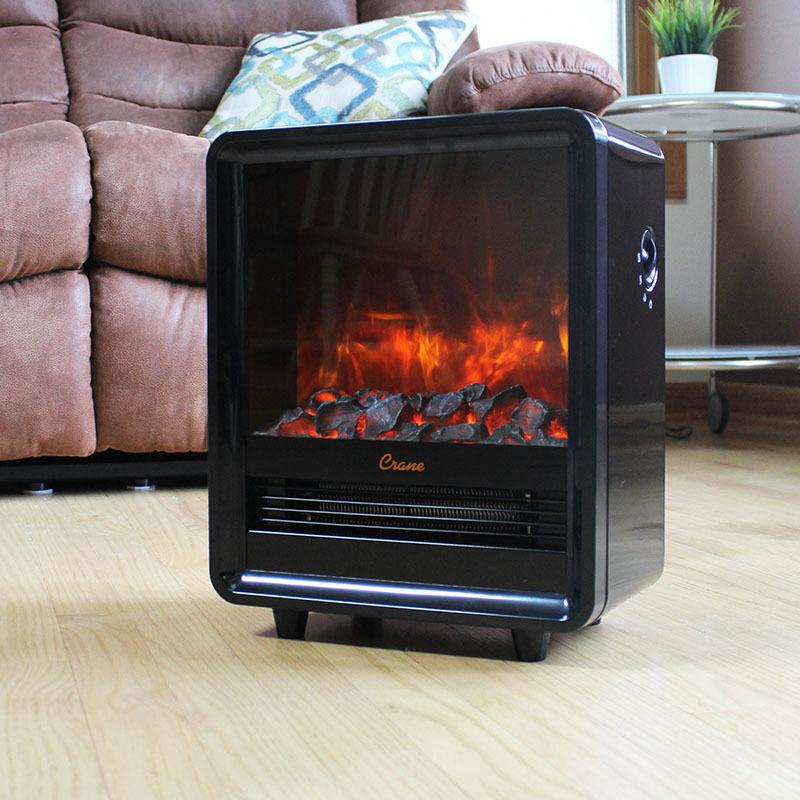 Detail Crane Electric Mini Fireplace Heater Nomer 7